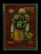Vintage 1993 Collectors Edge F/X Window Football Card #6 Mark Clayton Packers - £6.70 GBP
