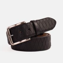 The Adler Black Leather Belt image 2