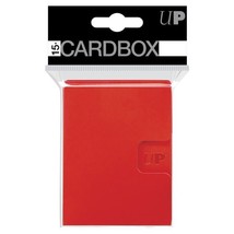 Ultra Pro Deck Box: PRO: 15+ Card Box: Red (Pack of 3) - £13.09 GBP