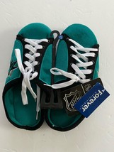 San Jose Sharks NHL Mens Sneaker Style Slide Slippers - £17.48 GBP