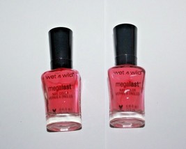 Wet n Wild Megalast Nail Color Nailpolish #209 Candy- Licious Lot Of 2 New - $9.49