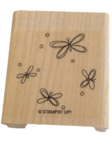 Stampin Up Rubber Stamp Butterflies Butterfly Flying Spring Card Making Nature - £3.12 GBP