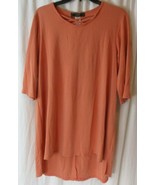 L&amp;B Lucky &amp; Blessed 3/4 Sleeve With Criss Cross Neckline Size Medium - £13.80 GBP