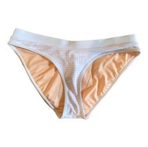 Fabletics Valentina White Bikini Bottom Size Small NWT - £11.19 GBP