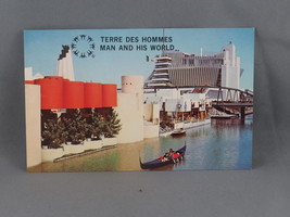 Vintage Postcard - Gondola Ride Expo 67 Montreal - Benjamin News Co. - $15.00
