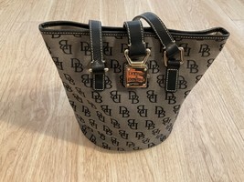 Bag Dooney Bourke Handbag Women’s Fabric Black Small - £25.68 GBP