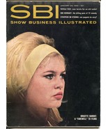 Show Business Illustrated-1/23/1962-Brigitte Bardot-Payola-cheesecake pi... - £43.75 GBP