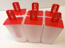 Jello Pudding Popsicle Mold Makes 6 Ice Pops Vintage - £11.65 GBP