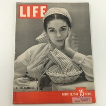 VTG Life Magazine March 29 1948 German Art of Basket Handbags Feature - £10.46 GBP