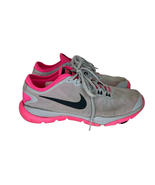 Nike Women&#39;s Training Flex Supreme TR4 Gray Pink Running Shoe Sneaker Si... - £19.75 GBP