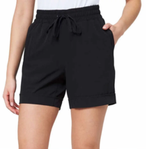 Mondetta Womens Active Walking Shorts Black Plus Size 3X Pockets Elastic... - £13.95 GBP