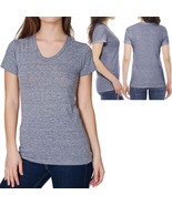 American Apparel Ladies Tri Blend T-Shirt Soft Vintage Track Tee S, M, L... - £10.85 GBP