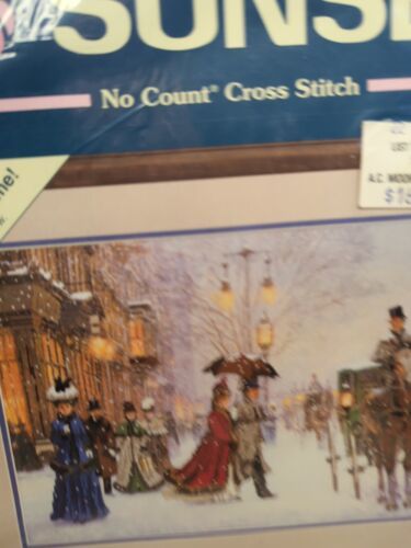 Sunset No Count Cross Stitch A Gracious Era by Alan Maley 13923 Dimensions 1994 - $12.86