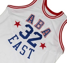 Julius Erving #32 ABA East Basketball Jersey White Any Size image 4