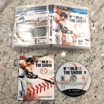 Mlb 12: The Show Game For Playstation 3 PS3, Complete In Box - $3.91