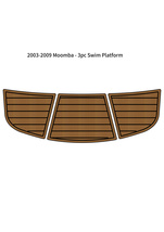 2003-2009 Moomba-3pc Swim Platform Step Pad Boat EVA Foam Teak Deck Floor Mat - £210.15 GBP