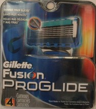 Gillette Fusion Proglide Men&#39;s Razor Blade Refills 4 Count 5 Blade Shaving - $19.79