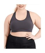 MSRP $25 Ideology Plus Size Charcoal Grey Sports Bra Size 1X - €11,05 EUR