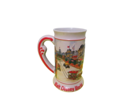 Vintage Walt Disney World Stein Mug Beer 3D Embossed Magic Kingdom Castl... - £11.65 GBP