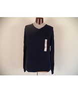 Men&#39;s Blue ST John&#39;s Bay Sweater. L. Long Sleeve. 60% Cotton/ 40% Acryli... - $17.82