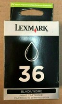 36 BLACK Lexmark ink - printer z2420 z2410 z2400 x6675 x6650 x5650 x5630... - $18.76