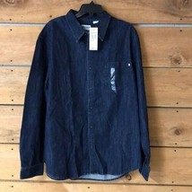 Timberland Men&#39;s Long Sleeve Indian River Slim Fit Denim Shirt Size XXL - £34.91 GBP