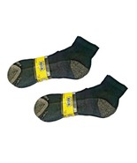 LOT 2 of 3 Pairs CAT REAL WORK QUARTER SOCKS HIGH QUALITY SOCK SIZE 10-1... - $37.89 CAD