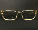 Maui Jim Eyeglasses Frames MJO2204-75WV Matte Clear Beige Square 53-17-143 - £73.81 GBP