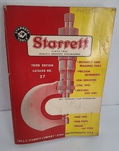Vintage Starrett Tools Catalog Fourth Edition 1961 No. 27 + Drill Tap Size Cards - £10.90 GBP