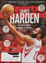  Tom Brady, James Harden, Daniel Faalele - Sports Illustrated Issue March 2017 - £6.25 GBP