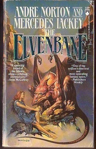 Andre Norton and Mercedes Lackey The Elvenbane (1991, Hardcover), good u... - $1.99