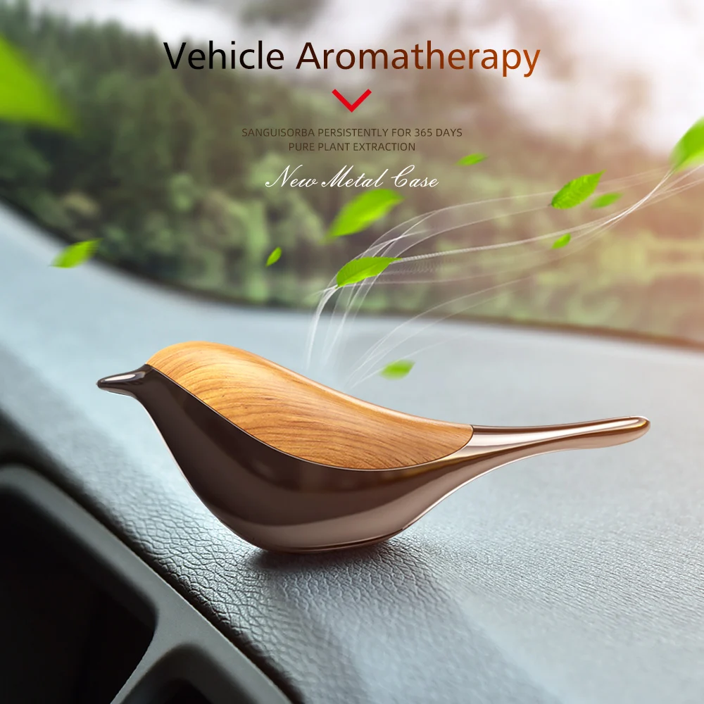 Car Air Freshener Aromatherapy Lucky Bird Diffuser Solid Lasting Perfume... - £25.71 GBP+