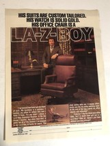 1982 La-Z-Boy Recliner Vintage Print Ad Advertisement pa15 - £5.53 GBP