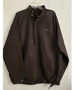 Chaps 78 Men&#39;s Golf Jacket Black Stay Dry Pullover Zip Size XL - £19.40 GBP
