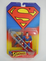 1995 Kenner Man of Steel Power Flight Superman 5 Inch Action Figure - $522.27 MXN