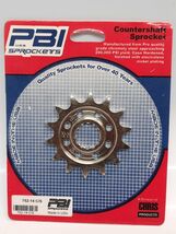 PBI 752-14 C/S Countershaft Steel Front Sprocket Yamaha  - $20.14 CAD