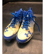 Nib Kids Youth Spine Heater Cleats Size 6.5 Authentic Men&#39;s Under Armor/UA - $71.74 CAD
