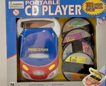 Classic Toy Portable CD Player Ages 3+ 4 Discs 150 Songs &amp; Light Children - $38.60