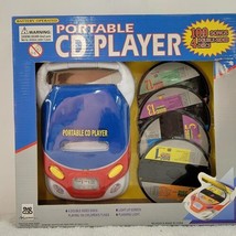 Classic Toy Portable CD Player Ages 3+ 4 Discs 150 Songs &amp; Light Children - £30.36 GBP