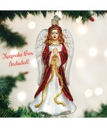 Divinity Angel Old World Christmas Blown Glass Collectible Holiday Ornament - £21.26 GBP