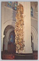 The Basilica Sainte Anne De Beaupre Quebec Canada Votive Offerings Postcard - $14.45