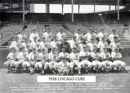 1938 CHICAGO CUBS 8X10 TEAM PHOTO BASEBALL MLB PICTURE - $4.94