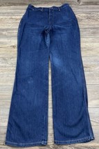 Vintage Wrangler Jeans No Fault Denim Mom High Rise 1970s Women&#39;s 16 USA Made - £53.56 GBP