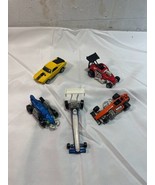 Lot of 5 Hot Wheels Die Cast Cars Mustang Dragster Fiat Scorpion Supermo... - £11.34 GBP