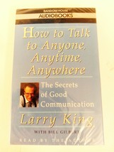 How To Talk To Anyone Anytime Anywhere Abridged Audiobook Cassette by Larry King - £11.79 GBP