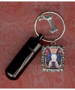 L,Cat,Dog ID,Photo,Black,Gothic,Pet Urn,Cat,Key Chain Urn - £7.47 GBP