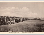 Infantry On Hike Camp Doniphan Lawton OK Oklahoma UNP Postcard K2 - £4.86 GBP