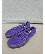 Purple Vans Off The Wall Canvas Sneakers Size Mens 7 Womans 8.5 (T7) - £11.34 GBP