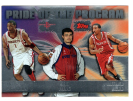 2006-07 Topps Pride of the Program #PP8 Houston Rockets Yao Tracy McGrady NBA EX - £2.27 GBP