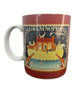 Vintage &quot;Noah&#39;s Ark II&quot; LANG &amp; WISE Coffee Mug Tea Cup 1996 Ellen Stouffer - £6.70 GBP